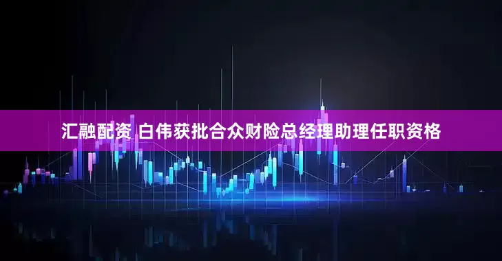 汇融配资 白伟获批合众财险总经理助理任职资格